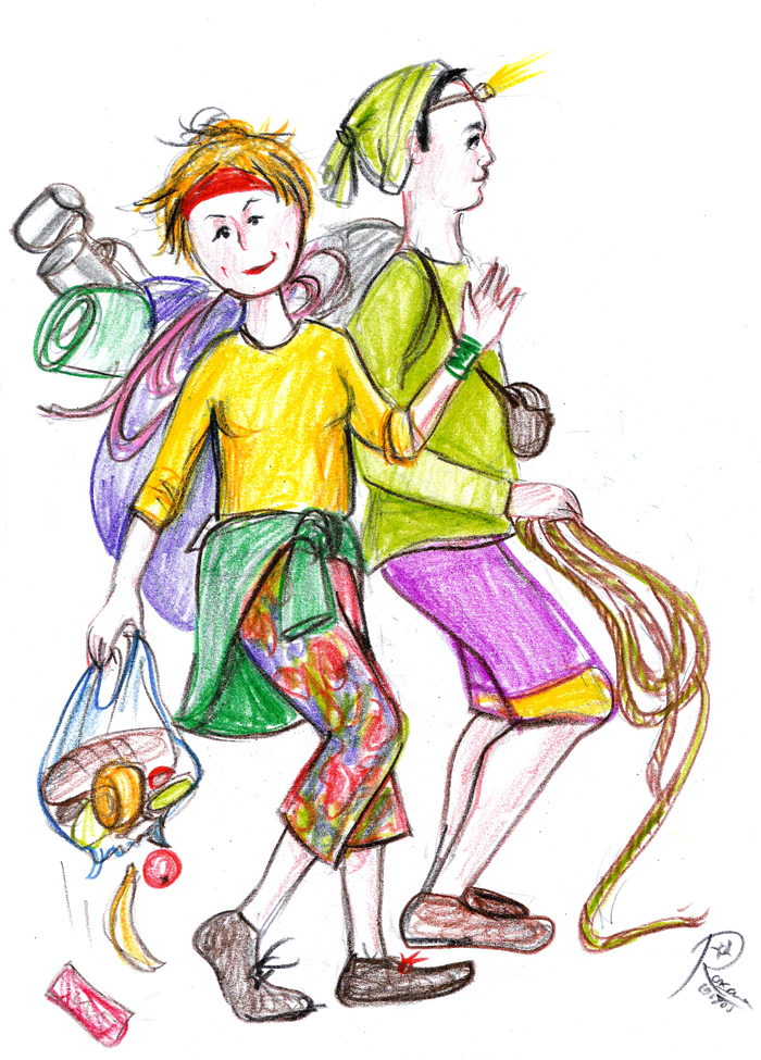 going to rock climbing