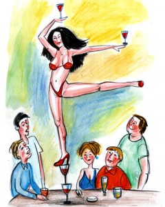 Brave Acrobatic Stripper